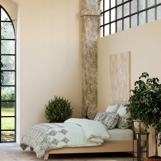 Royal Charm Bedsheet – Sophisticated Print, Modern Look