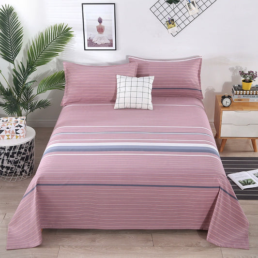 Urban Rose – Sleek Pink Bedding with Cool Tone Lines