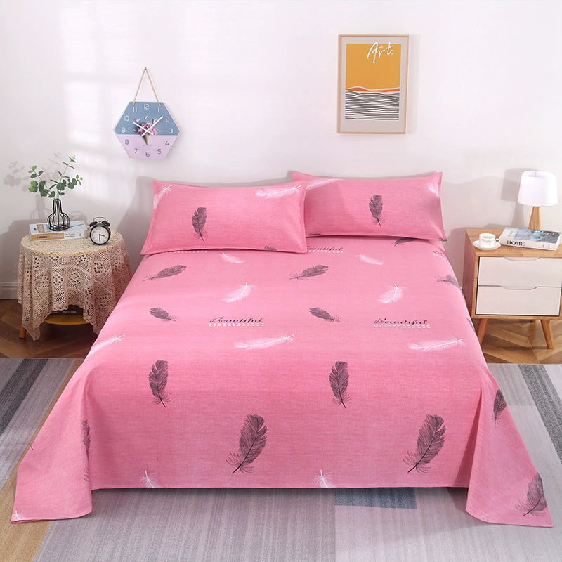 Dream in Style – Ultra-Soft Feather Patterned Bed Set